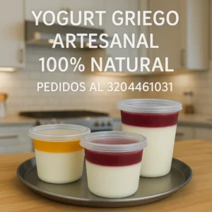 yogurt griego con frutas