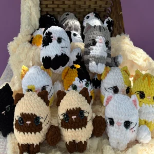 gatitos crochet en adopción
